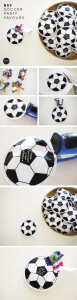 DIY Soccer Party Favours and a free printable TOMFO | TOMFO